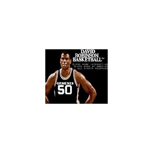 David Robinson Basketball 16 bit MD Game Card For Sega Mega Drive For Genesis