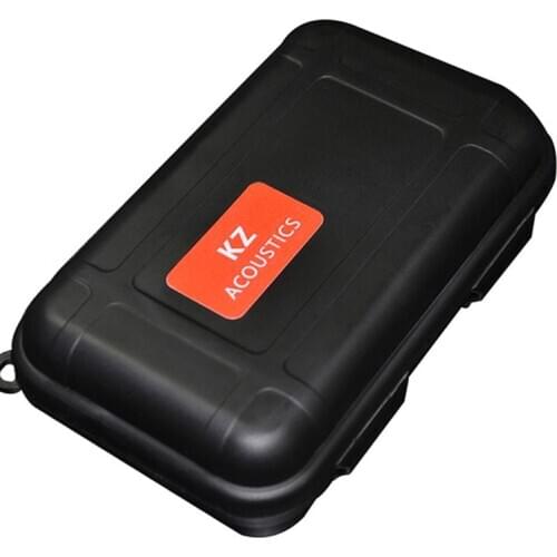 Earbud Case Storage KZ Headphone Bag PU Leather Waterproof Storage Box Hard Case For Small Electronic Accessories For Phone TXTB