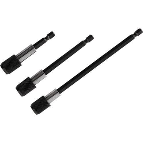 1/4 Inch Hex Shank Screwdriver Bit Holder 60mm 100mm 150mm Screw Driver Drill Extension for Screws, Nuts and Any Drill