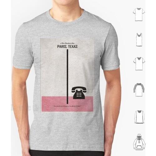 Paris Texas T Shirt Men cotton Cotton S - 6xl Paris Texas Paris Texas Wim Wenders Travis Movie Film Classic Old Cult