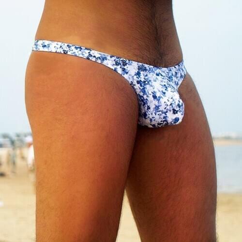 Tight low waist sexy swimwear men beach swimming shorts gay briefs bikini swimsuits swim trunks different penis pouch size suits