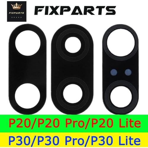 Original Rear Back Camera Lens Glass Replacement For Huawei P30 P30 Pro P30 lite P20 Pro P20 Lite Nova 3E With Sticker