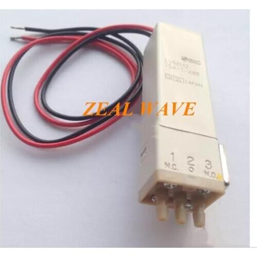 SMC Three-Channel Solenoid Valve LVM112-5A-1-X88 Technical Transformation Di Rui N600 H-800 Solenoid Valve 24V