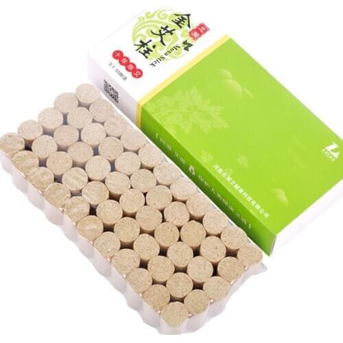 Quality 110pcs 10 years Authentic wormwood Moxa 18*30mm acupuncture moxibustion detoxification massage moxa rod