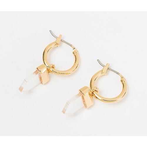 WTLTC Clean Arrow Shaped Hoop Earrings for Women Acrylic Acetate Hoops Earrings Boho Drop Pendant Earrings Minimalist Jewelry