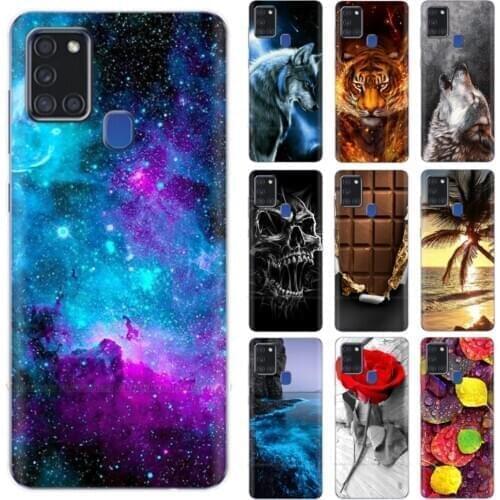 Case for Samsung A21s Case Silicone Soft TPU Phone Back Cover for Samsung Galaxy A21S Case A 21S A21 S Fundas Coque Bumper Shell