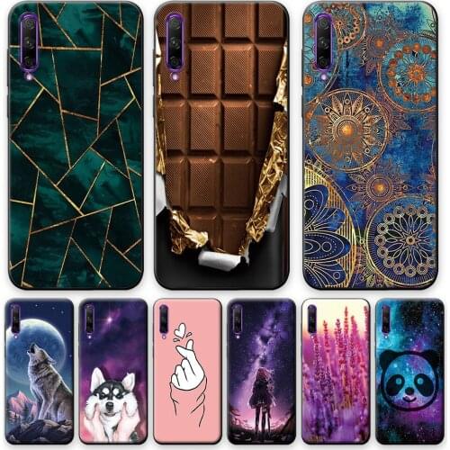 Huawei Y9s Case For Huawei Y9S Y 9s Y9 S Silicone Soft TPU Phone Case For Huawei Y9S Back Cover on Huawei Y9S Cute Matte Bumper