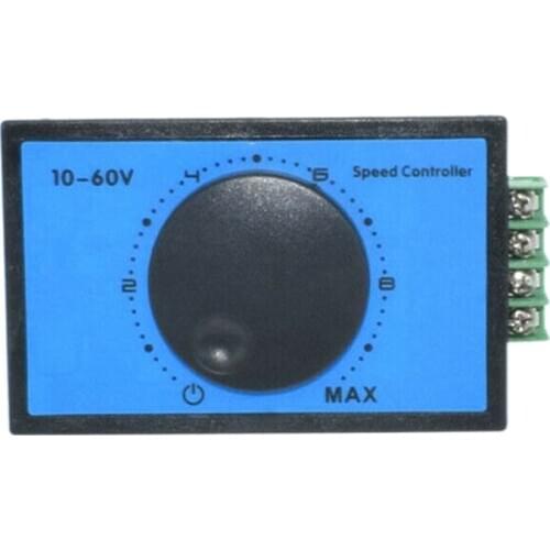 DC 10-60V 12V 18V 24V 48V 20A PWM DC Motor Speed Controller Soft Start Switch