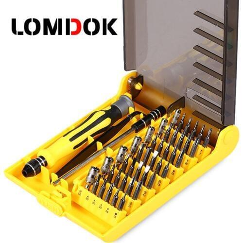 LOMDOK 45 In 1 Electron Torx MIni Magnetic Screwdriver Tool Set hand tools Kit Opening Repair Phone Tools