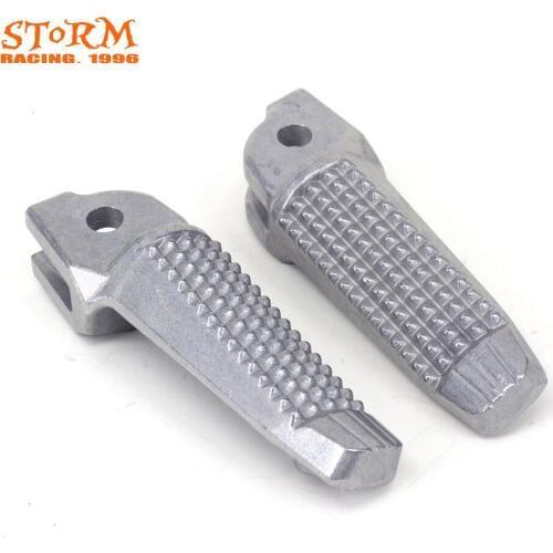 Motorcycle Front Foot Pegs Footrest Pedals Aluminum For BMW K1300S K1300R K1200R K1200S F800R R1200S HP2