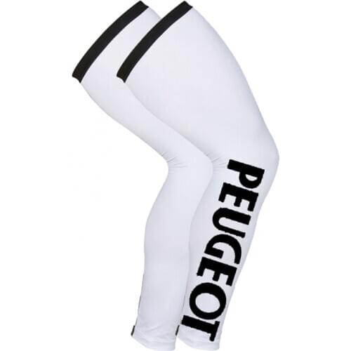 Classical White Retro New Team Pro Cycling Legwarmers Road Mountain Bike Race OROLLING