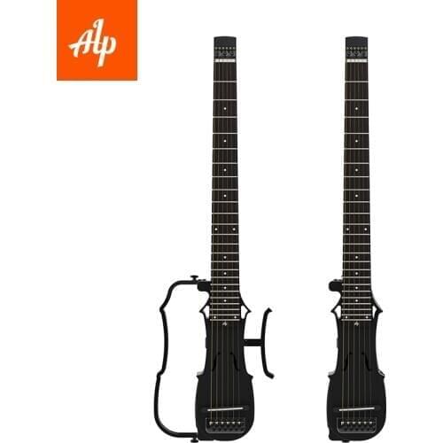 New Arrival ALP acoustic guitar DRA300 foldable headless with Shadow pickup system travel acoustic guitar portable