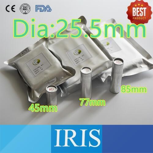 Sample 20 Pieces Aluminum Tube Dental Full Cartridges with K1 K2 K3 Denture Resin For Making Flexible Dentures 45mm 77mm 85mm