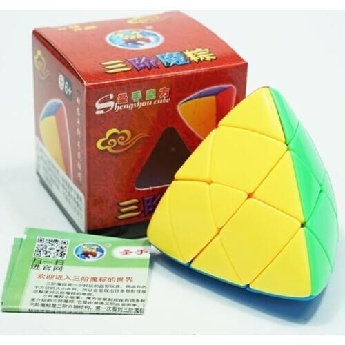 ShengShou Mastermorphix 3x3 Zongzi Rice Dumpling 3x3x3 Stickerless Magic Cube
