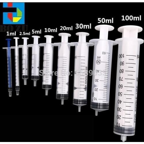Inkjet printer cleaning syringe supply for allwin gongzheng printer print head clean Plastic syringe 60ml 10ml plastic syringe 1