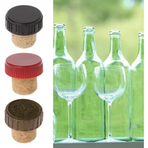 T-shape Red Wine Stoppers Cork Bottle Plug Kitchen Bar Tool Sealing Corks