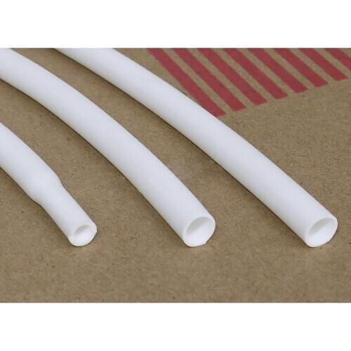 Φ0.8mm~Φ20mm White silicone silicone rubber Heat shrinkable tube soft high temperature wire and cable instrumentation casing