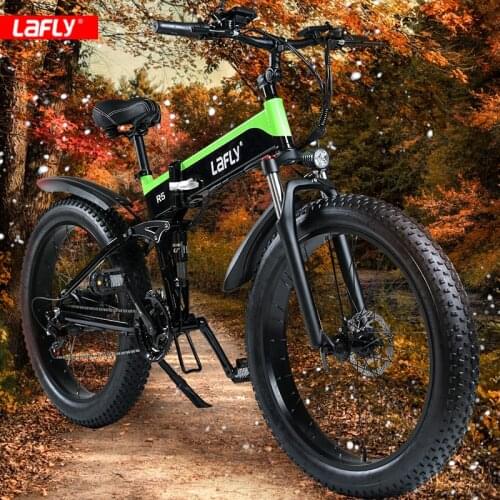 LAFLY 1000W Electric Bike MTB Ebike X-5 Plus 4.0 Fat Tire Bicycle Kit Snow Bicycle Kit Mountain Bike for Men 48V Adult Cycling