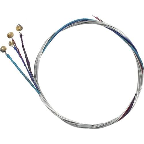 4pcs A Set of Violin Strings E-A-D-G Core Steel+Nickel Wound Exquisite Stringed Musical Instrument Parts Accessories