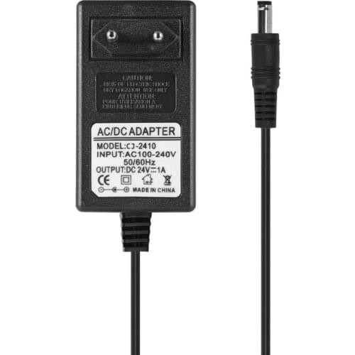 24V 1A AC100-240V to DC24V 1A Power Adapter Supply AC Adapter Driver For 5050 LED Rigid Strip Modules LED Bar Light Controller