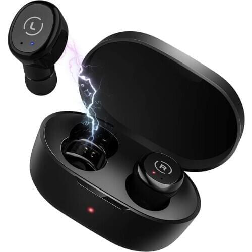 Wireless Bluetooth earphone 5.0 Sports TWS Stereo Headphones in Ear Build in Mic Suitable For Workout, Running