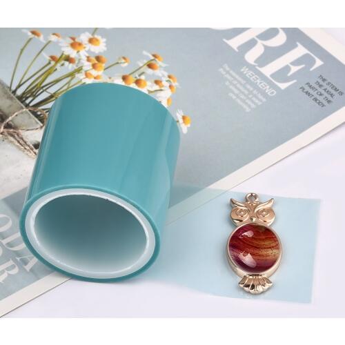 Seamless Sticky Paper Traceless Tape For Hollow Expoy UV Resin Open Bezel Setting Frame Mold Charm Pendant Craft Jewelry Making