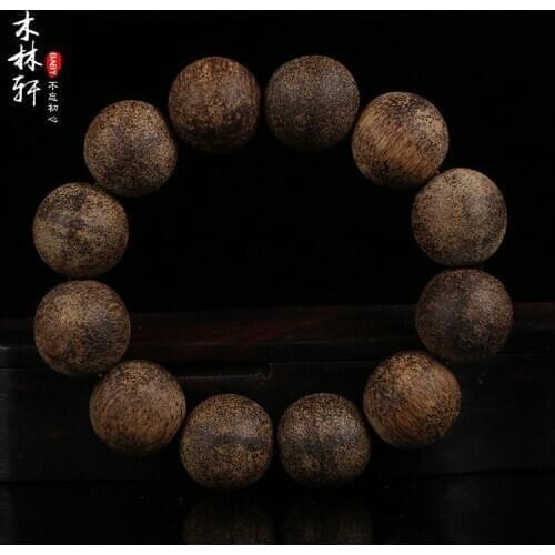 Vietnam nha trang old liu chi nan aloes aloes hand string bracelet beads fatty Mellow fragrance fidelity