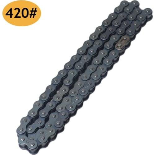 420 420# 74 76 78 80 82 88 90 92 94 96 Links 102L 104L 108L Chain For Pit Pro Dirt Bike Atv Quad 125cc 140cc 150cc
