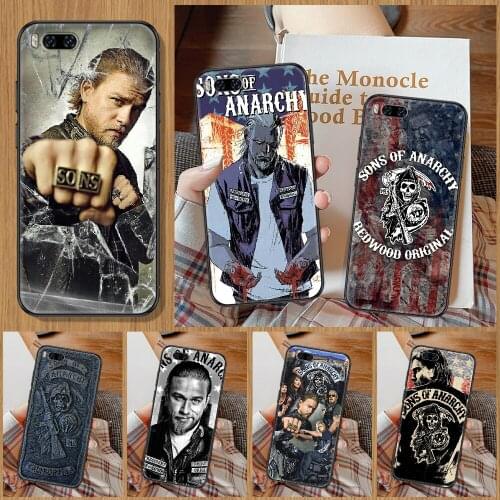Sons of anarchy TV Phone Case For Xiaomi Mi Note 8 9 10 11 9T 10T A3 Lite Pro Ultra black pretty bumper luxury coque painting