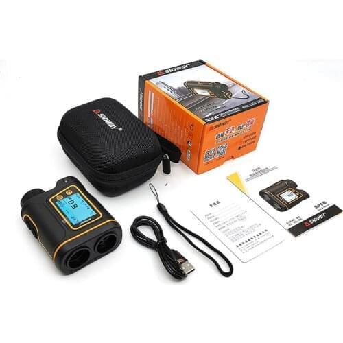 SNDWAY Ranging Telescope Laser SW1000-B Golf Laser Range Finder 600m 1000m 1500m Touch Screen Display Lithium Battery