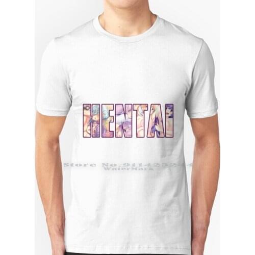 Hentai T Shirt 100% Pure Cotton Hentai Anime Girls Boobs
