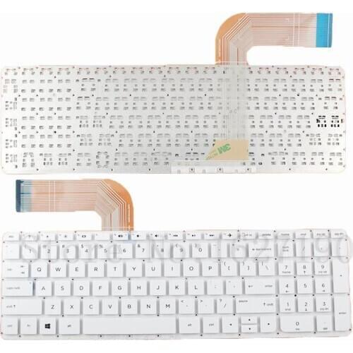 US Keyboard For HP Pavilion 15-P 17-F WHITE Without FRAME Without Foil Win8 New Laptop Keyboards With