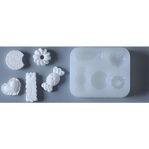 Candy Biscuit shape chocolate mold silicone mould baking tools for sugar making molds
