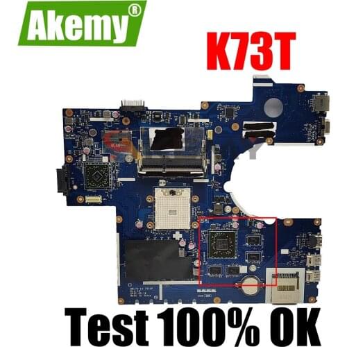 Akemy K73T Motherboard QBL70 LA-7553P HD7670M For ASUS K73T K73TA X73T K73TK R73T Laptop Motherboard K73TK K73TA Mainboard
