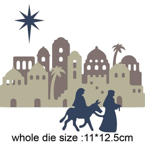 Metal cutting dies Pilgrim Camel cut die mold decoration Scrapbook paper craft knife mould blade punch stencils dies
