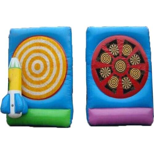 Outdoor Sports Game Inflatable Golf Dart Game Soccer Darts Board for Sports Meeting