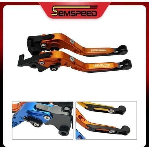 Semspeed CNC Clutch Brake Levers for Kawasaki ZX-6R ZX636 ZX6R ZX 636 2019 Motorcycle levers