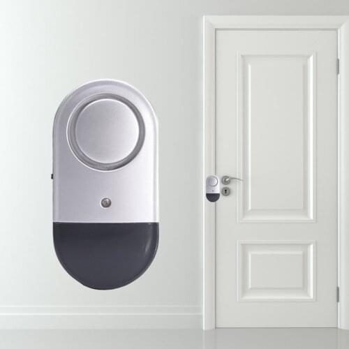 Independent Door Sensor Burglar Alarm Magnetic Gap Window Alarm Detector Security Protection Wireless Alarm System 125 db