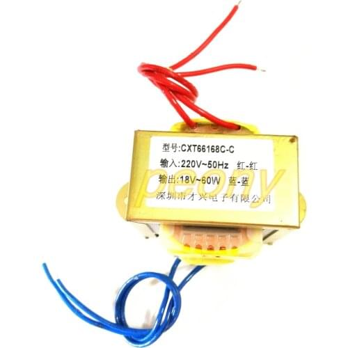 EI type 60W transformer DB-60VA 220V to 18V 3.3A AC18V AC transformer EI66