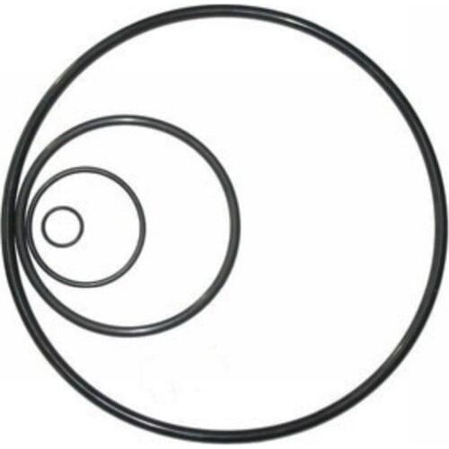 QTY50 Nitrile Rubber NBR Outer Diameter 8mm Thickness 1mm Seal Rings O-Rings