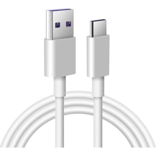 USB Type C Cable For P30 Pro Mate20 P10 Plus Fast Charge 5A USB 3.1 Type-C Original Supercharge Mobile Phone Cables For Andriod