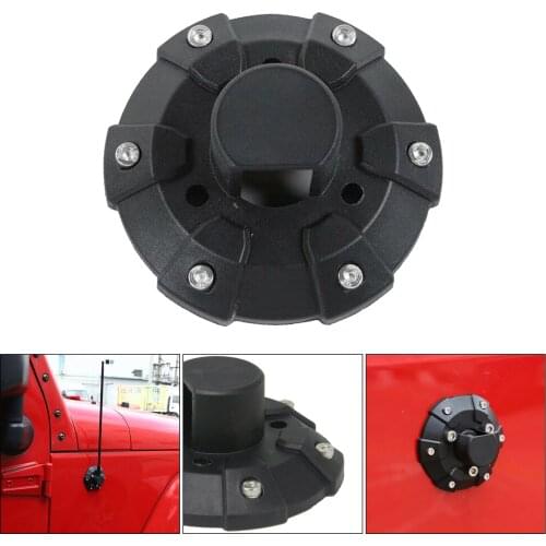 1pc Antenna Base Cover Cap For Wrangler TJ JK JL JT 1997-2020