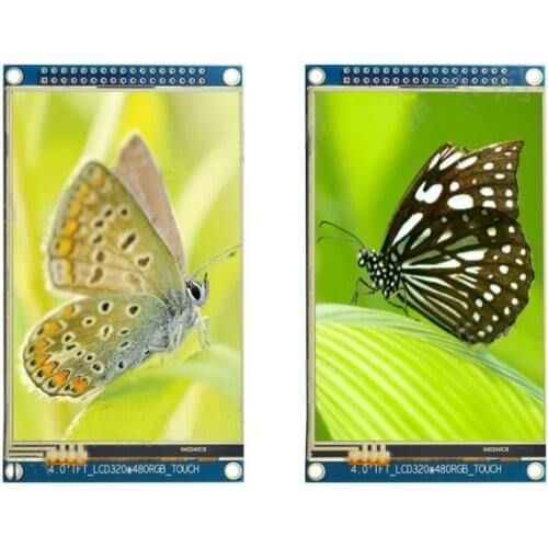 4.0 inch TFT LCD display screen module with Resistance touch panel colorful 320*480 ILI9486 34 pin 16 bit Parallel port