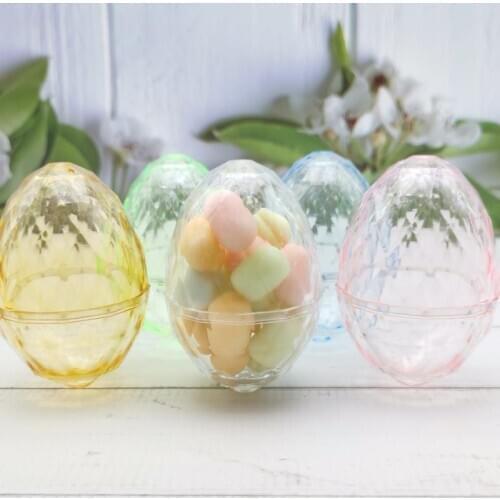 5pcs/set Creative Easter Egg Model Candy Box Gift Box Baby Shower Birthday Christmas Wedding Party Candy Box