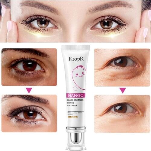 Mango Anti Wrinkle Eye Serum Dark Circle Anti Aging Moisturizing Beauty Face Lift Firming Against Puffiness Eye Cream Eye Care