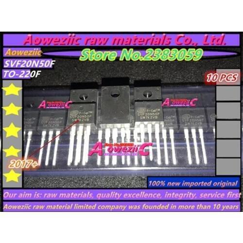 Aoweziic 2021+ 100%new imported original SVF20N50F 20N50F TO-220F Field Effect 220 500V