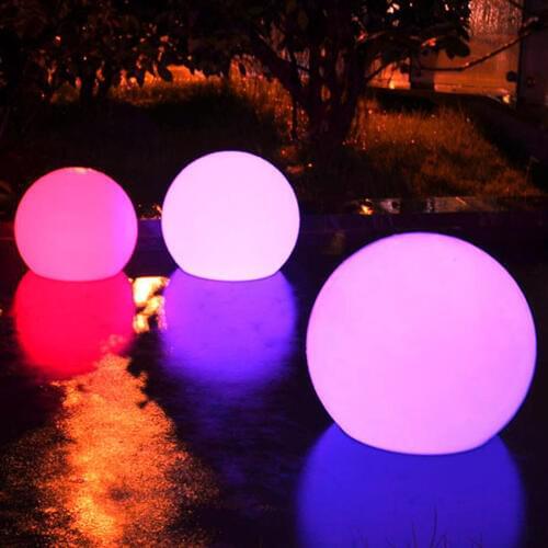 D35cm waterproof IP65 Swimming pool floating led ball for Christmas Decoration