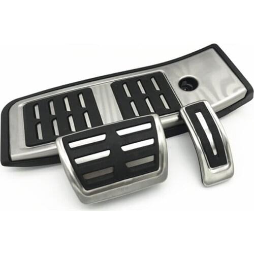 For Audi A4 B9 A5 F5 Q5 SQ5 A6 C8 2016-2019 Car Pedals Accelerator Gas Fuel Pedal Brake Clutch Pedal Foot Rest Cover Accessories