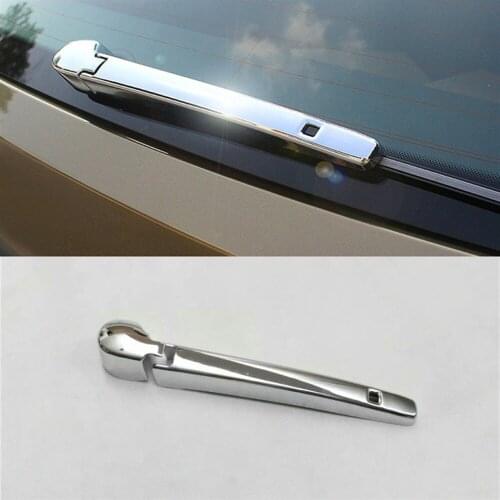 For Skoda Kodiaq 2017 2018 2019 ABS Chrome Rear Window Wiper Cover Trims Car Tail Wiper Strip Exterior Accessories