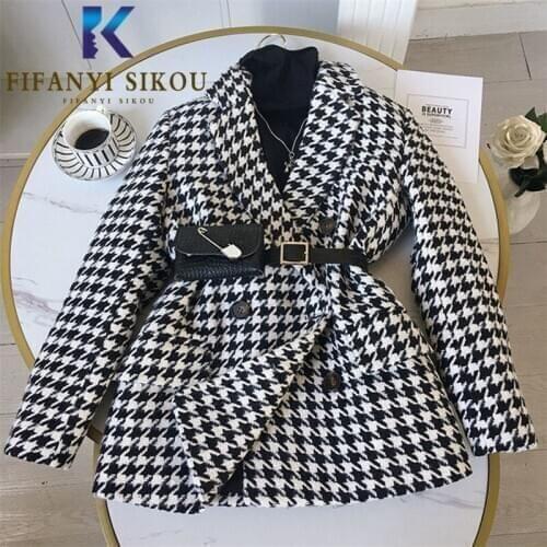 FIFANYI SIKOU Women's Double-breasted Blazers